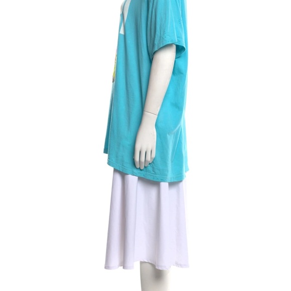 Amiri teal teddy bear shirt - Picture 8 of 10